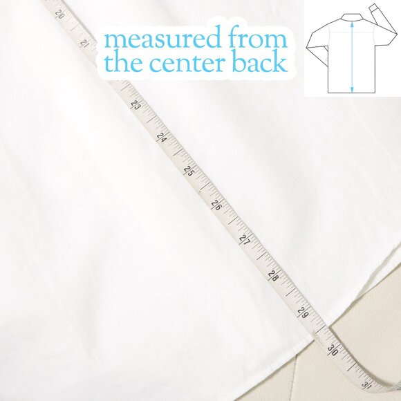 COS - Men's White Grandad Collar Button Down Shirt - Regular Fit Extra Small - Picture 5 of 6